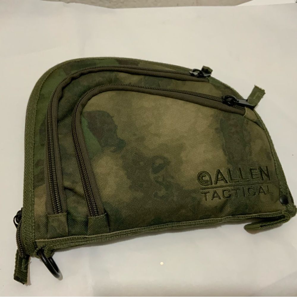 Allen Tactical's Auto-Fit handgun case will fit most handguns up to 9".
